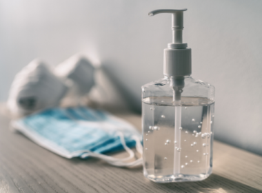 Masks and Hand Sanitizer keeps people safer from the coronavirus